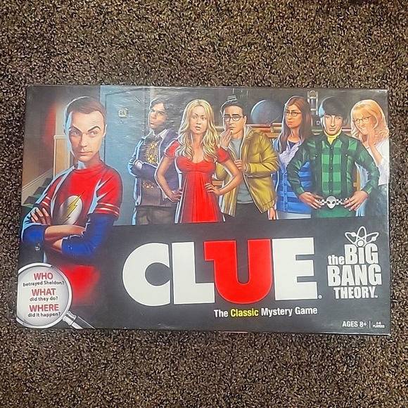 CLUE : The Big Bang Theory : The classic Mystery Christmas gift